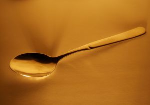 A gold spoon for a gold sundae!