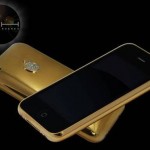 custom gold smartphone
