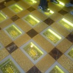 gold flooring