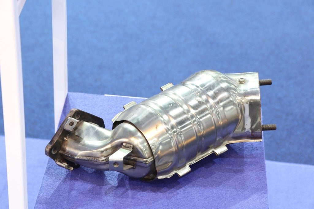 A catalytic converter made from rhodium, something that can be sold for cash with Cash for Gold USA, an online rhodium buyer.