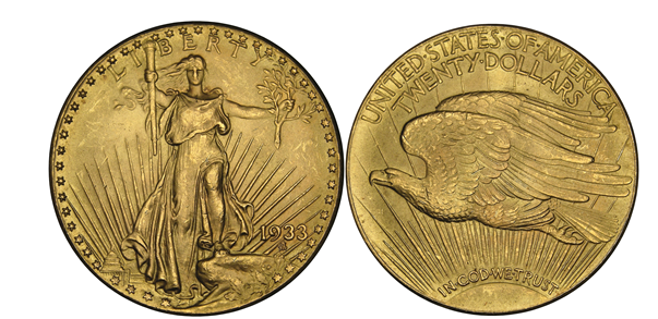 1933 Saint-Gaudens Double Eagle